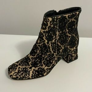 D+ Italy Designer Glitter Ankle Boot New Stylish